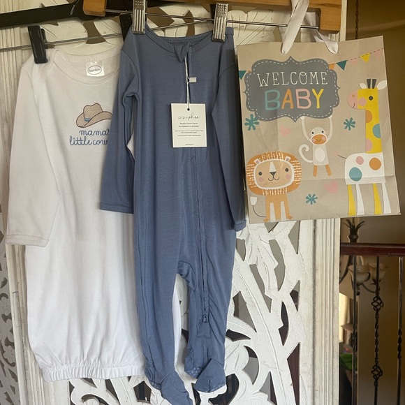 NWT Welcome Baby Newborn Gift Set in Blue
